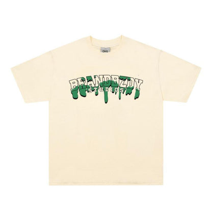 Men's Soft Y2K Style Graphic Tee - Vintage Harajuku Fashion