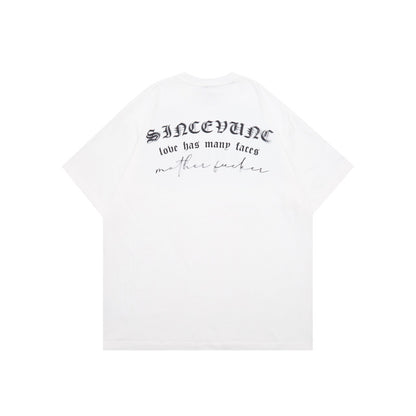 Men's Soft Y2K Style Graphic Tee - Vintage Harajuku Fashion