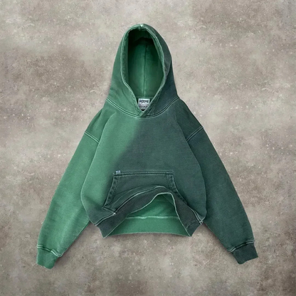 Y2K Gradient Gothic Hoodie