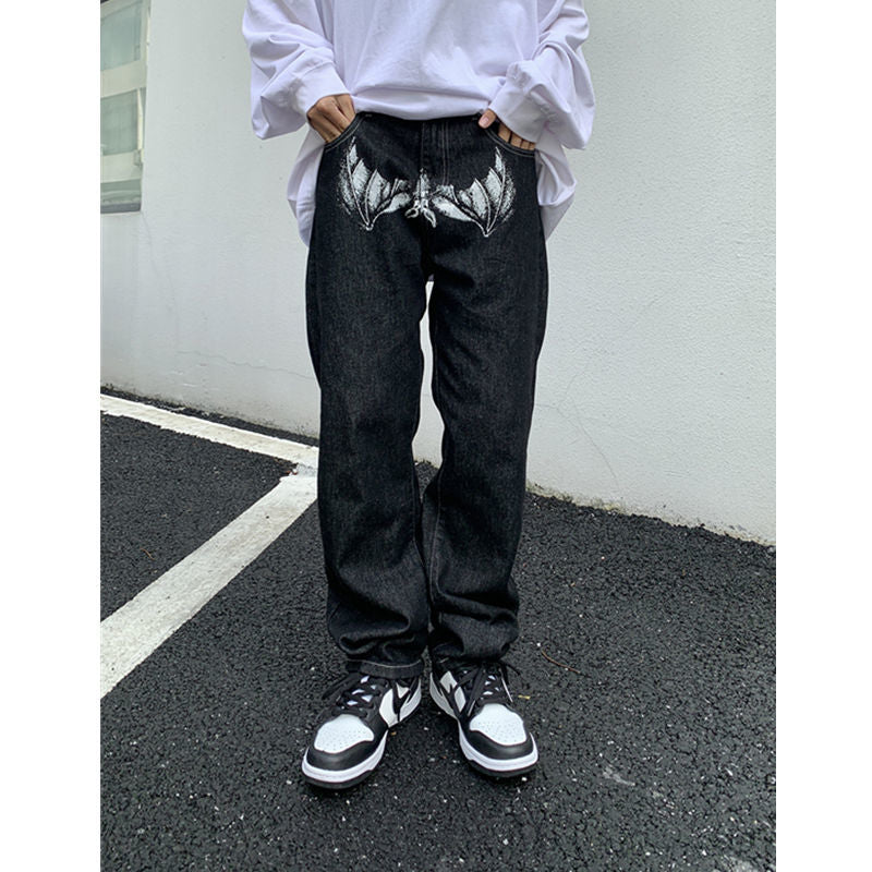 Y2K Men's and Women's Oversized Jeans from Europe & USA