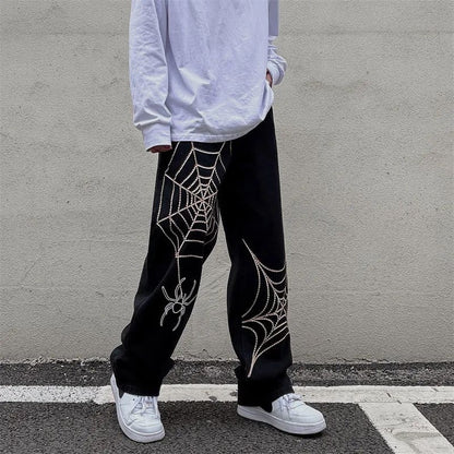Y2K Anime Oversized Techwear Sweatpants for Men 2023