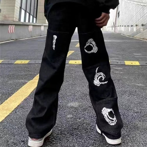 Y2K Men's and Women's Oversized Jeans from Europe & USA