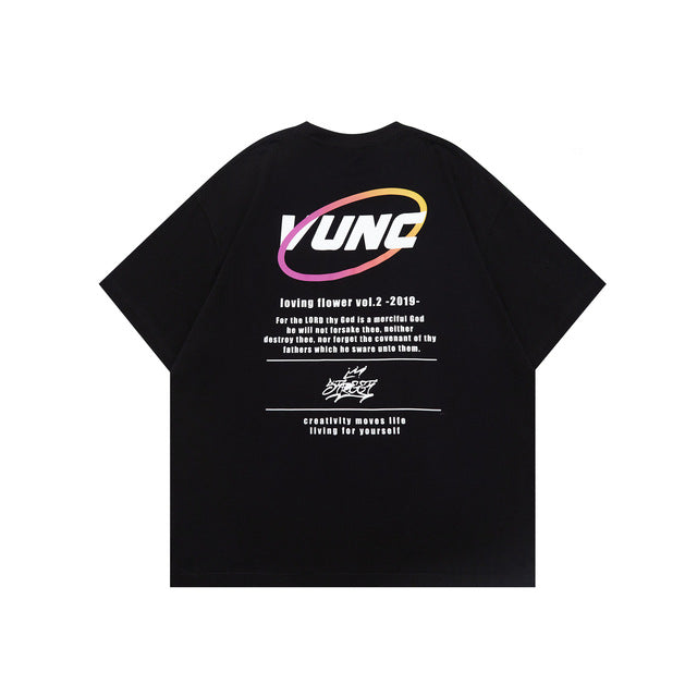 Men's Soft Y2K Style Graphic Tee - Vintage Harajuku Fashion